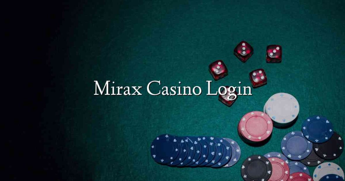 Mirax Casino Login